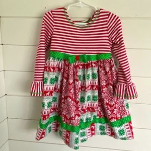 Bonnie Jean Christmas dress 4t